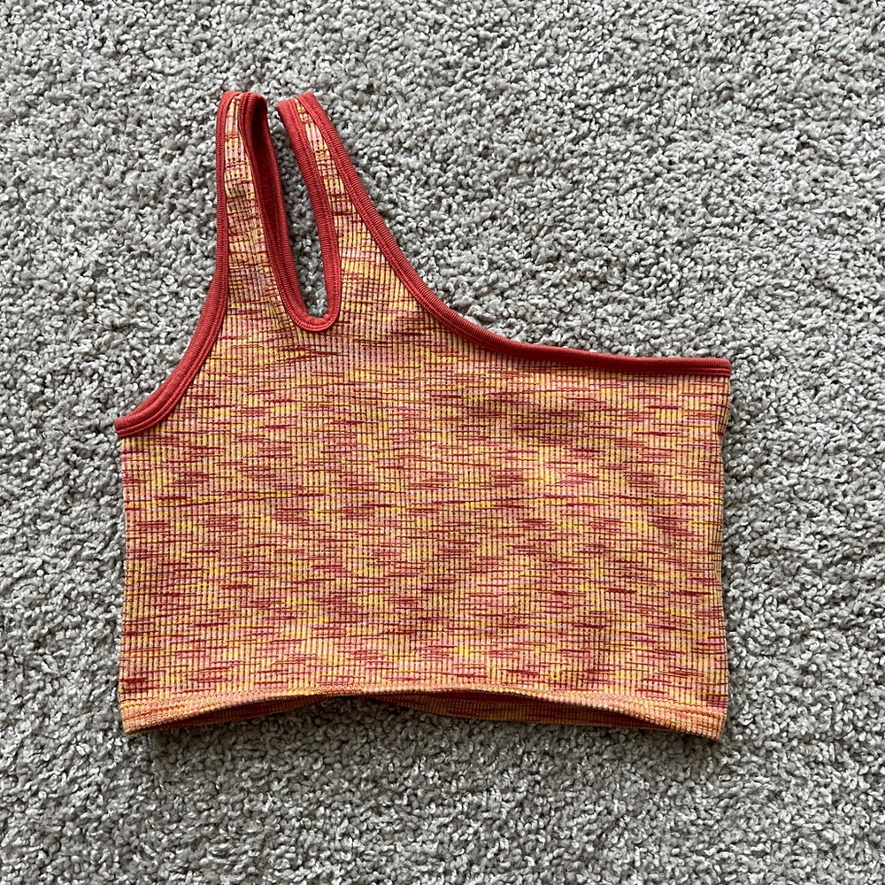 Aerie Offline One Shoulder Sports Bra